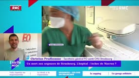 Un mort aux urgences de Strasbourg, l'hôpital : l'échec de Macron ? - 01/04