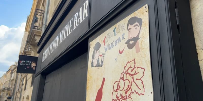 Le Tchin Tchin Wine Bar, à Bordeaux, que 15 clients ont fréquenté avant de contracter le botulisme.