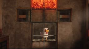 Une image du film "Minecraft"