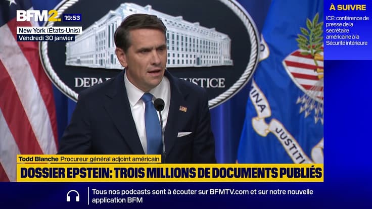 Documents Epstein: Le numéro deux du ministère américain de la Justice a affirmé "n'avoir pas protégé le président Trump"