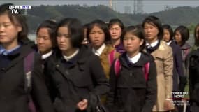 "Je suis agréablement surprise", déclare cette touriste française en Corée du Nord 