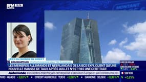 Léa Dauphas (TAC Economics) : Les membres allemands et néerlandais de la BCE expliquent qu'une nouvelle hausse de taux après juillet n'est pas une certitude - 19/07