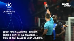 Ligue des champions : Bruges égalise contre Galatasaray… puis se fait exclure deux joueurs
