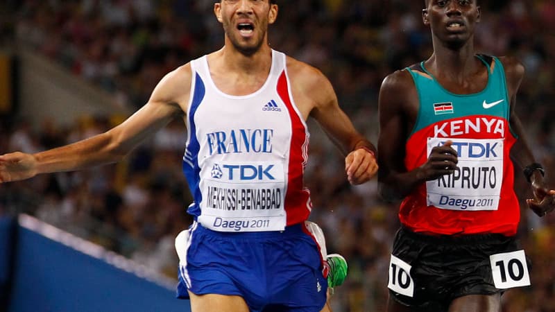 Mahiedine Mekhissi, médaillé de bronze aux derniers Mondiaux
