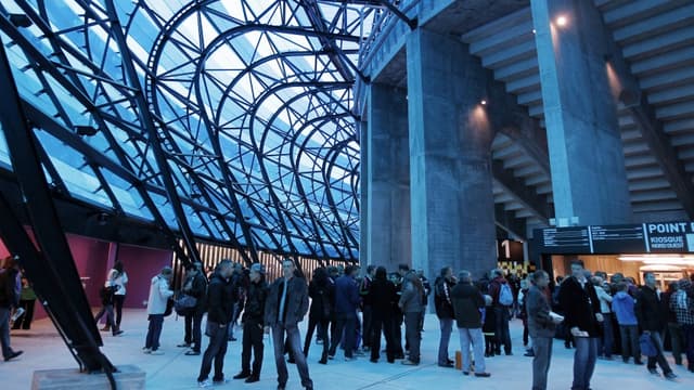 Le stade Océane du Havre lors de son inauguration en 2012.