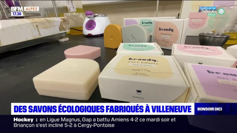 Alpes-de-Haute-Provence: des savons écologiques produits à Villeneuve