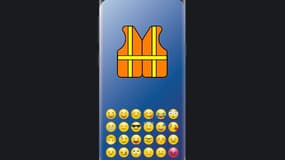 Un emoji "gilet de sécurité" a été déposé en septembre dernier. Image d'illustration