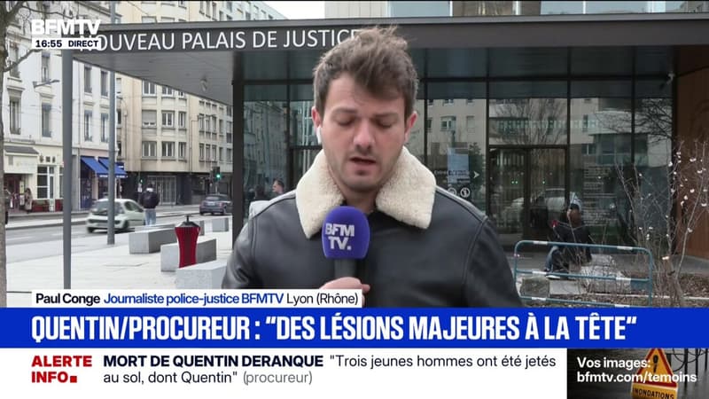 Mort de Quentin Deranque: le militant nationaliste a subit des coups "essentiellement à la tête"