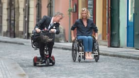 Franck Dubosc et Alexandra Lamy dans "Tout le monde debout", en salles le 14 mars 2018