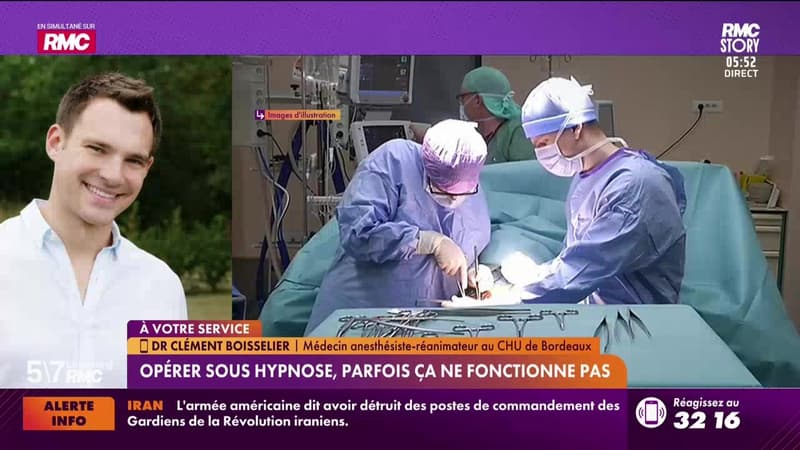 Clément Boisselier à votre service : L'hypnose au bloc opératoire, comment ça marche ? - 03/03