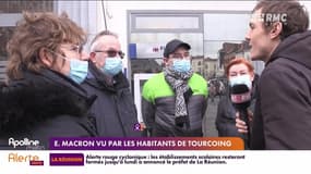 RMC chez vous : Emmanuel Macron vu par les habitants de Tourcoing - 03/02