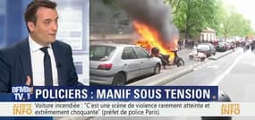 Voiture de police incendiée à Paris: "C'est une tentative de meurtre, d'homicide volontaire", Florian Philippot