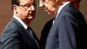 La rencontre jeudi à Rome entre le chef de l'Etat français et le président du Conseil italien Mario Monti a largement porté sur la préparation au sommet européen des 28 et 29 juin. François Hollande a renouvelé son souhait que l'Europe se dote de nouveaux