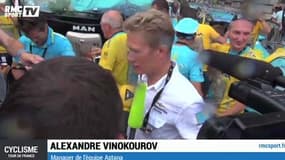 Cyclisme / Vinokourov fête le sacre de Nibali - 27/07