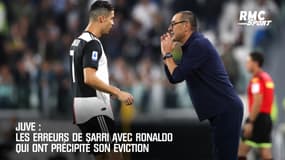 Juve: Les erreurs de Sarri avec Ronaldo qui ont précipité son éviction