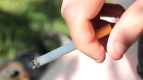 En France, au moins 17% des femmes fument pendant leur grossesse. (illustration).
