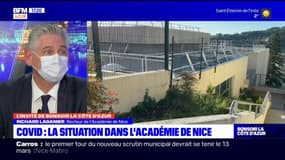 Covid-19: Richard Laganier, recteur de l'académie de Nice, explique le protocole sanitaire à l'école