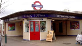 La station de métro de Leytonstone, à Londres. (illustration)