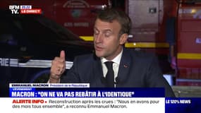 Emmanuel Macron: "Nous sommes déterminés à conduire cette transition écologique, environnementale, car nous en vivons déjà les conséquences"