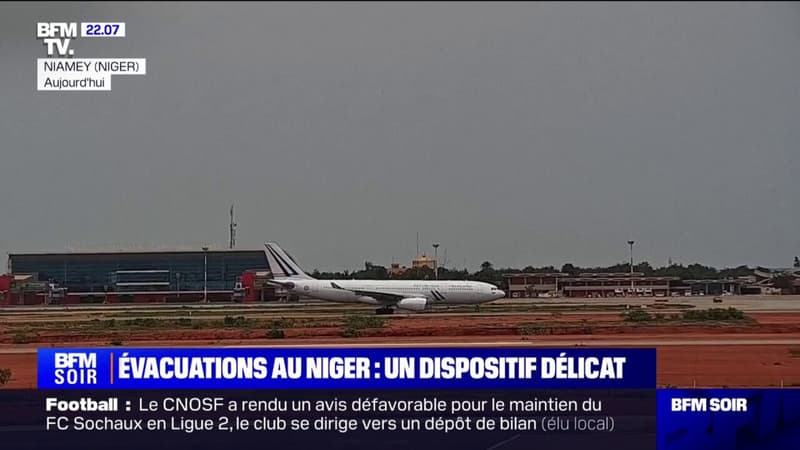 Évacuations au Niger: un dispositif délicat