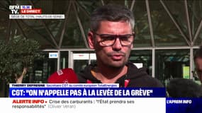Thierry Defresne, CGT TotalEnergies: "On n'appelle pas à la levée de la grève"