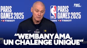 NBA Paris Games 2025 : "Wembanyama est un challenge unique", reconnaît Carlisle