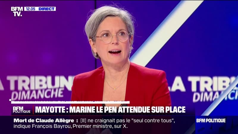 Marine Le Pen à Mayotte: 