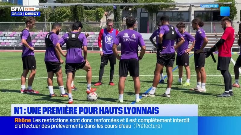 National 1 : Hauts Lyonnais va connaitre pour la première fois le championnat cette saison