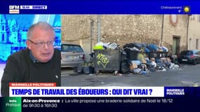 Grève des éboueurs à Marseille: "on veut qu'ils soient protégés", déclare Patrick Rué, secrétaire général FO des agents territoriaux