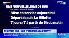 Paris: une nouvelle ligne de bus vers l'aéroport de Beauvais