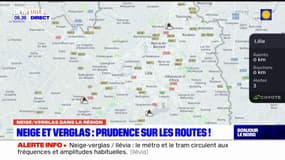 Neige et verglas dans les Hauts-de-France: prudence sur les routes