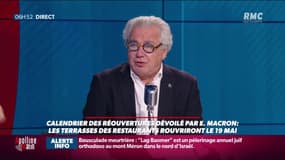 Aide aux restaurateurs: "La dégressivité se fera en fonction de l'activité, pas selon un calendrier" assure Didier Chenet, président du GNI (Groupement National des indépendants Hôtellerie & Restauration