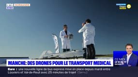 Manche: des drones expérimentés pour du transport médical