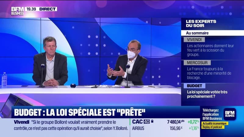 Budget : la loi spéciale est prête - 09/12