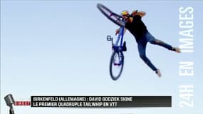 L'exploit unique au monde d'un champion de VTT