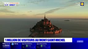 Mont-Saint-Michel: le site a accueilli 1 million de visiteurs cet été