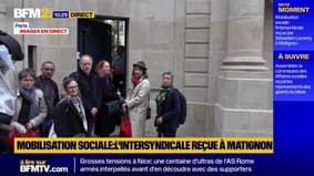 Mobilisation sociale: l'intersyndicale reçue à Matignon