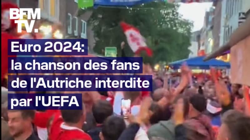 Détournée par l'extrême droite allemande, la musique des fans de l'Autriche interdite par l'UEFA