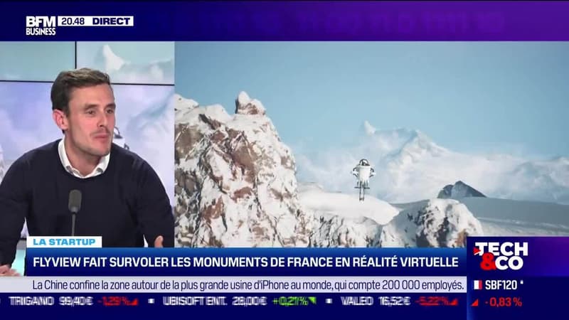 Julien Goupit (FlyView Paris) : Flyview fait survoler les monumets de France en réalité virtuelle - 02/11