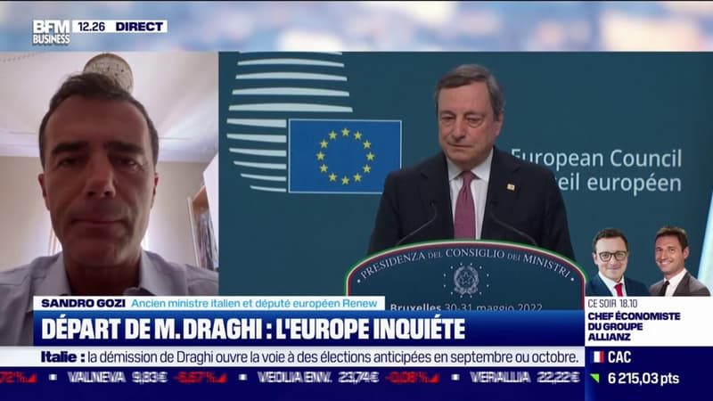 Italie / Mario Draghi : c'est une perte pour toute l'Europe