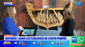 Sucrière: BFM Lyon dans les coulisses de l'exposition Pompéi