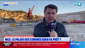Nice: "aucun retard" dans les travaux du palais des congrès