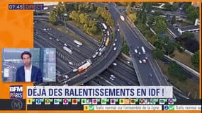 Point trafic: deux accidents en région parisienne signalés ce jeudi matin 
