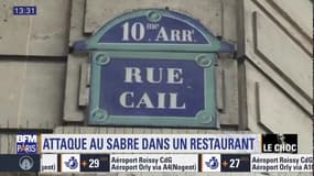 Paris: un homme attaqué au sabre et à la machette dans un restaurant