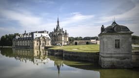 Le Château de Chantilly, dans l'Oise.