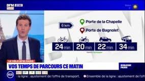 Le vélo BFM Paris: l'itinéraire du jour, entre porte de la Chapelle et porte de Bagnolet