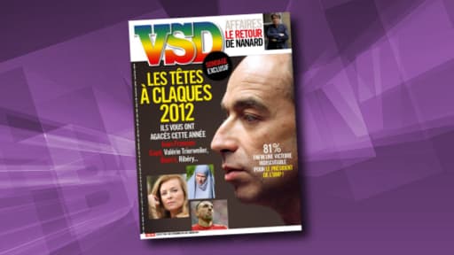 La Une de VSD en vente en kiosques jeudi.