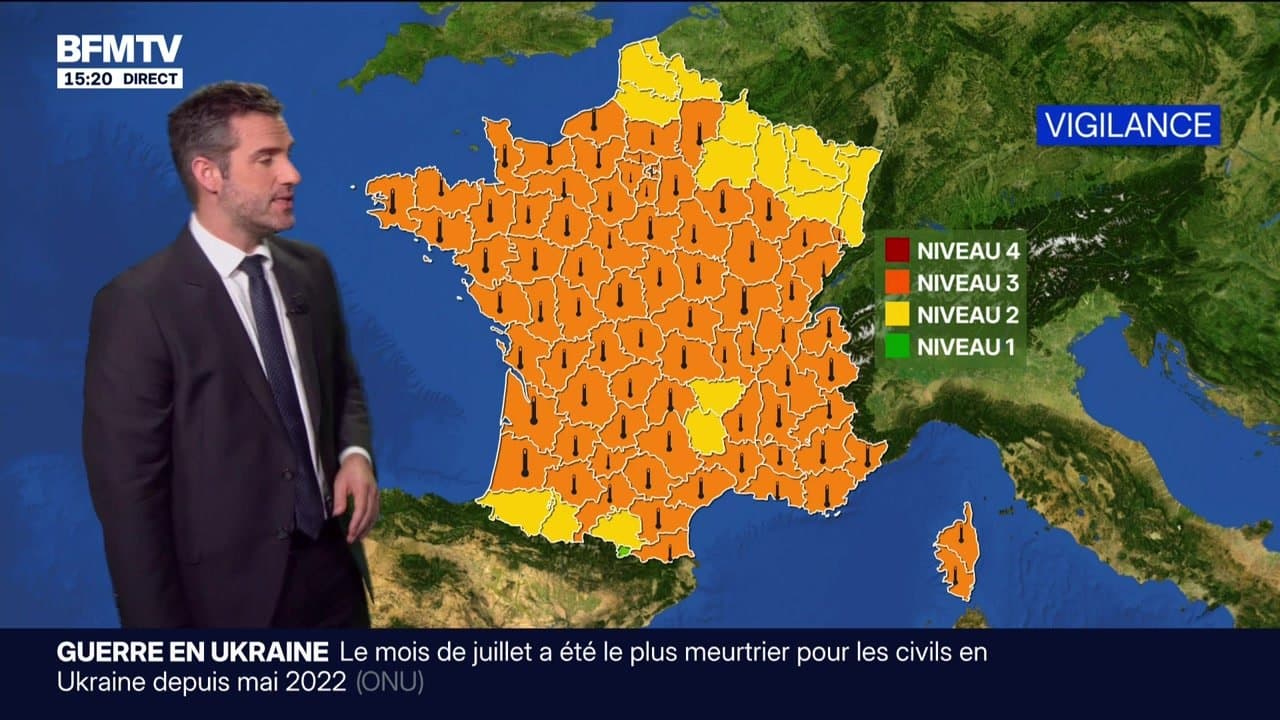 La météo pour ce vendredi 14 août 2026