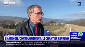 Bas-Rhin: reprise du chantier du contournement de Châtenois, "un soulagement" pour le maire
