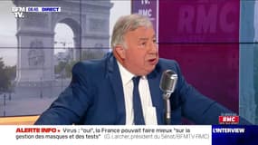 Gérard Larcher estime que les trois premières années d'Emmanuel Macron à l'Élysée sont "maigres"